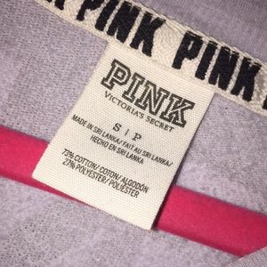 Brand pink long sleeve tee!!